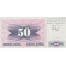 50 Dinars Bosnië en Herzegovina 1992 Biljet